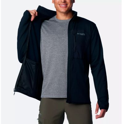 Jaqueta Columbia Triple Canyon Grid Fleece Full Black Tam.G