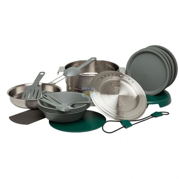 Kit Cozinha Prep&Cook Com Panela 21 Peças Stanley - Aço Inox