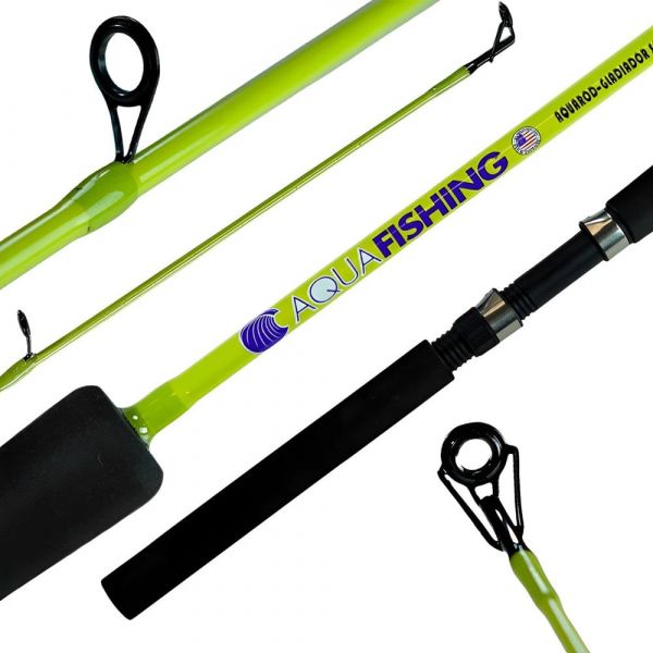 Kit Vara Gladiador S5601 1,80m Inteiriça 8-17lb + Molinete Gladiador 4000 3BB