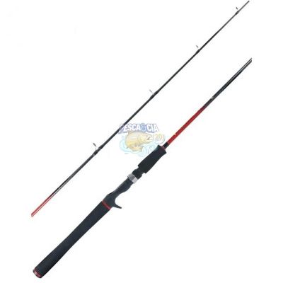 Kit Vara Pesca Brasil Impacto 30c 12-30lb 6.6" 2 partes + Carretilha Maruri Rexton 10000 RH