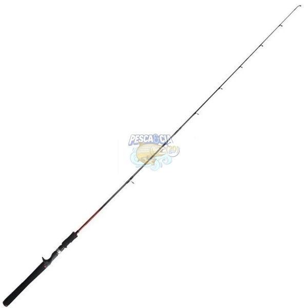 Kit Vara Pesca Brasil Impacto 30c 12-30lb 6.6" 2 partes + Carretilha Maruri Rexton 10000 RH