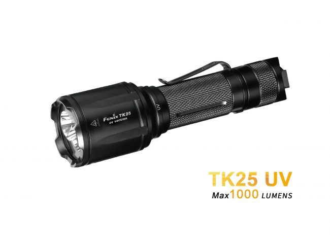 Lanterna Fenix Tk25uv Led Black 1000 Lumens