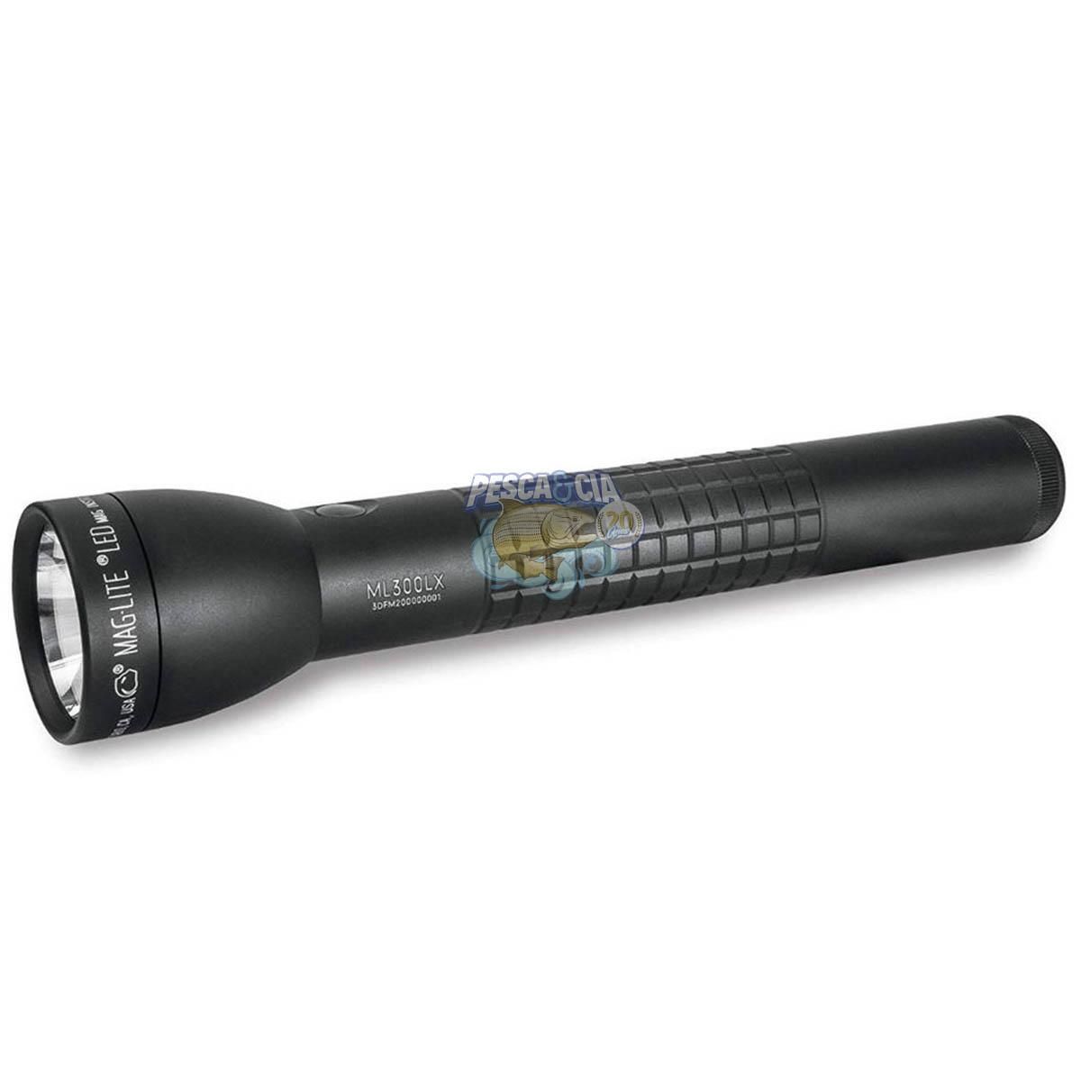 LANTERNA MAGLITE PRETA LED 3D ML300LX-S3CC6