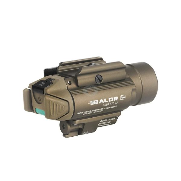 Lanterna Olight Baldr Pro Laser Verde / Desert 1350 Lumens