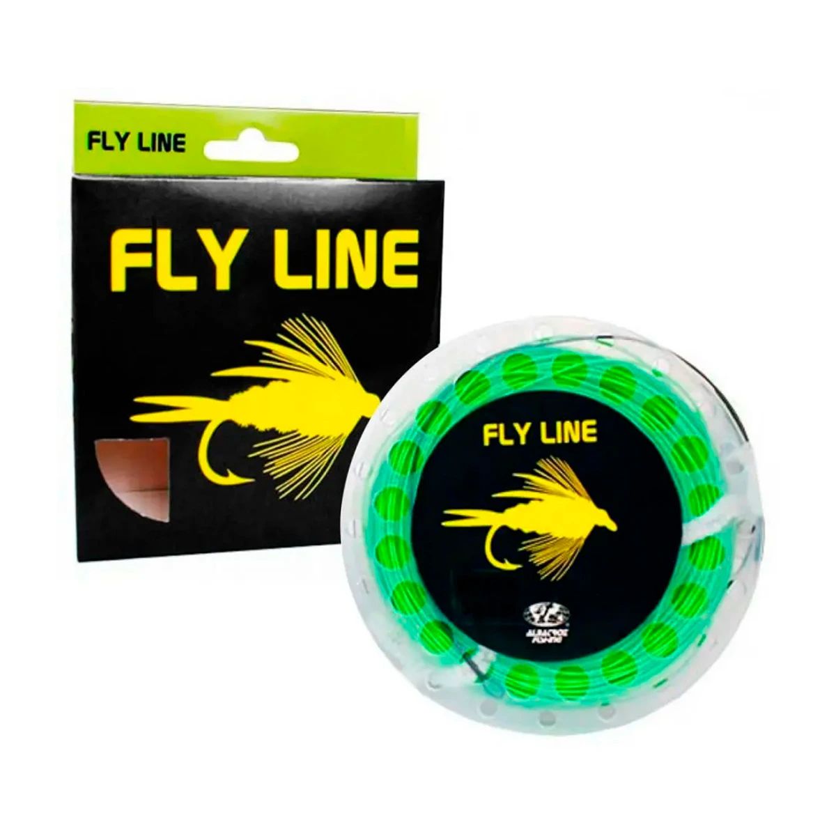 Linha Albatroz Fly Line WF 6F Green