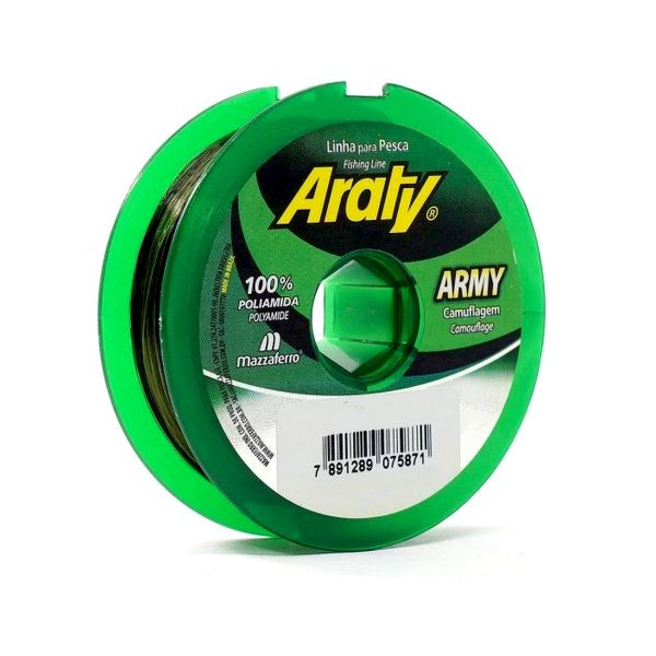 Linha Araty Army 300m 0.55mm Camouflage