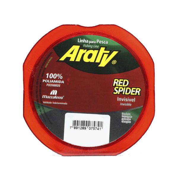 Linha Araty Red Spider 300m 0,40mm