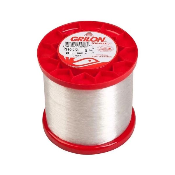 Linha Grilon UV 250gr 0.30mm BCO