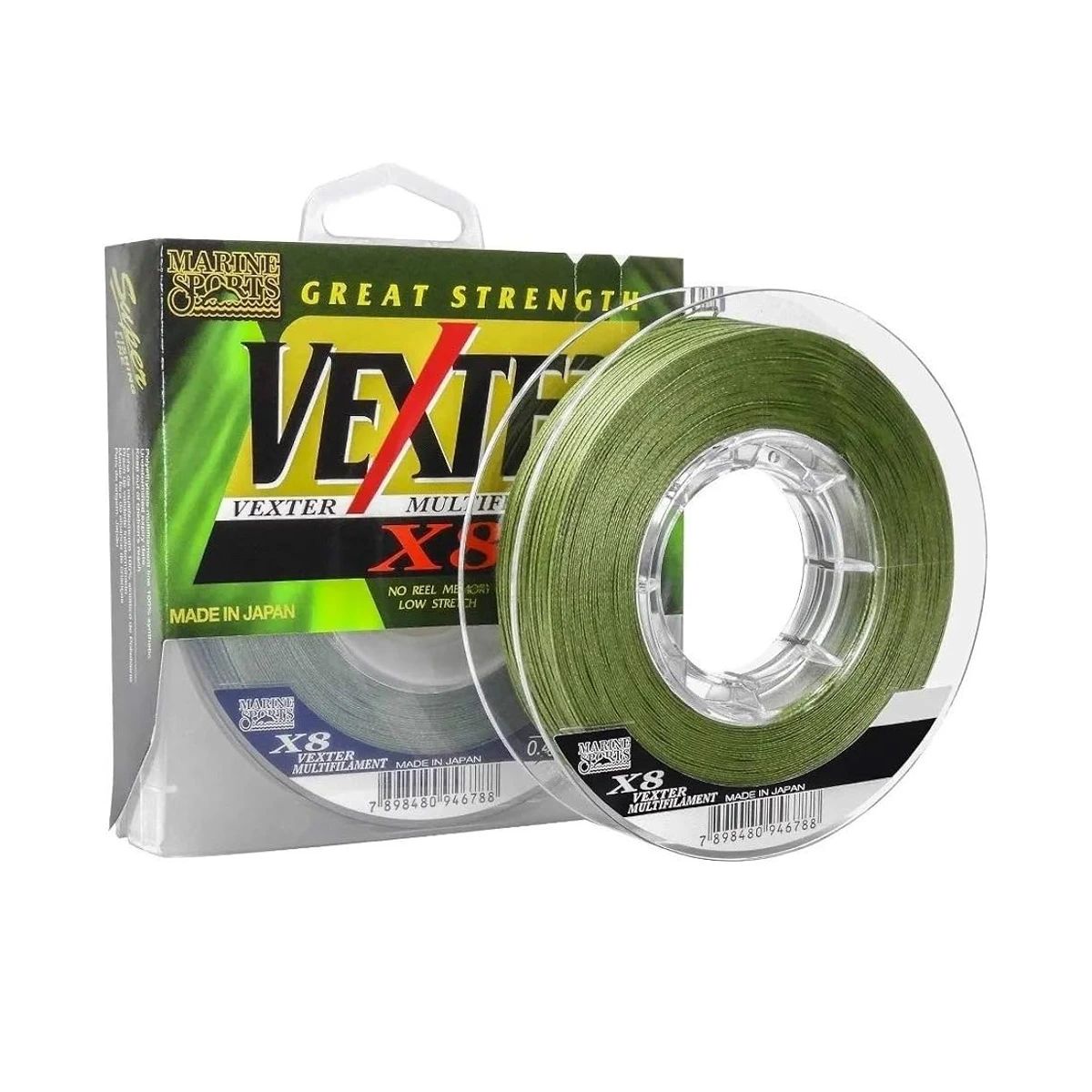 Linha Multifilamento Vexter X8  0.15mm 300mt