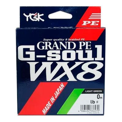 Linha Multifilamento YGK G-Soul Grand PE WX8 0.29mm 150m