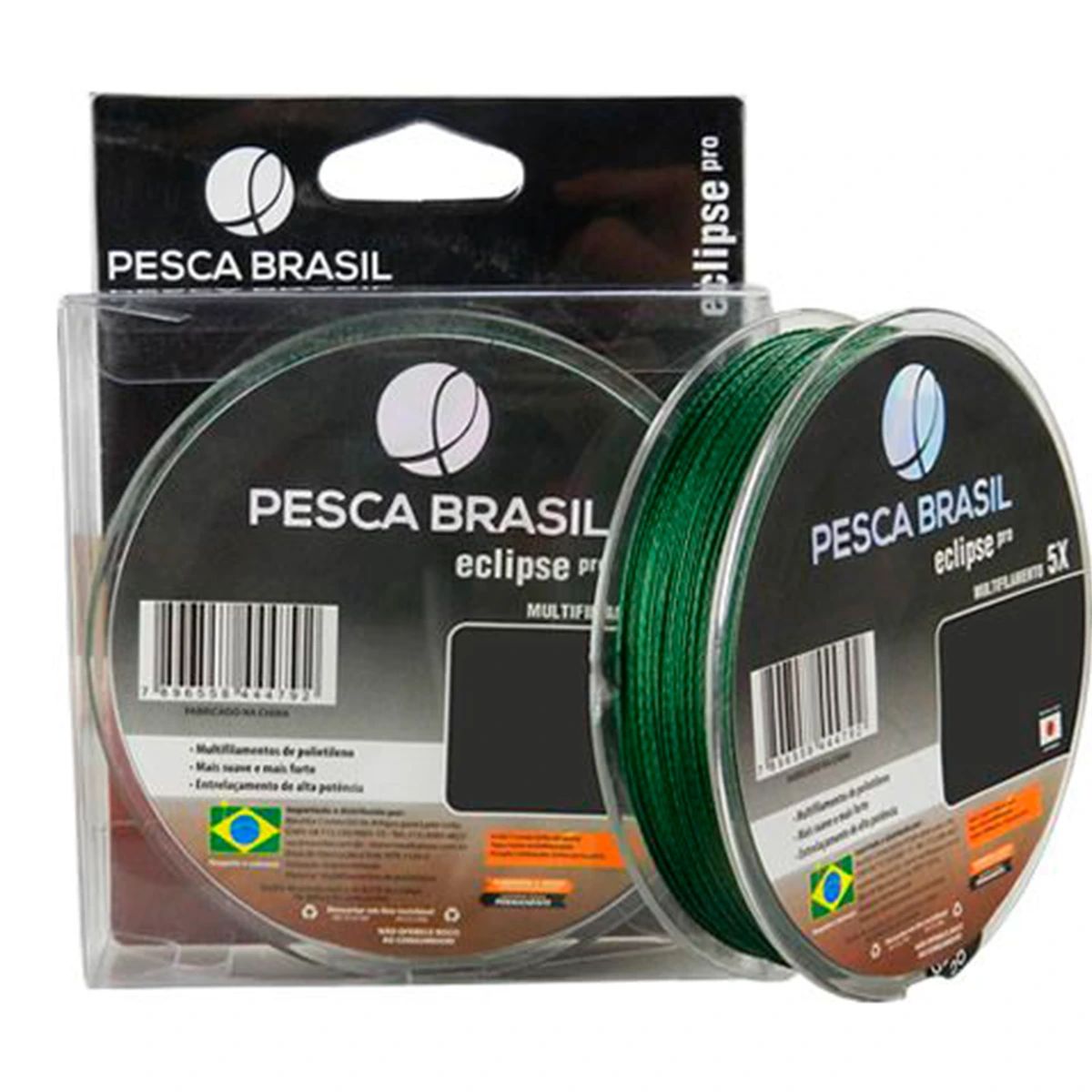 Linha Pesca Brasil Eclipse PRO - 0.23mm 35,3Lbs e 150Mt