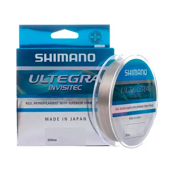 Linha Shimano Nylon Ultegra Invisitec 0.225mm 300m 12lbs