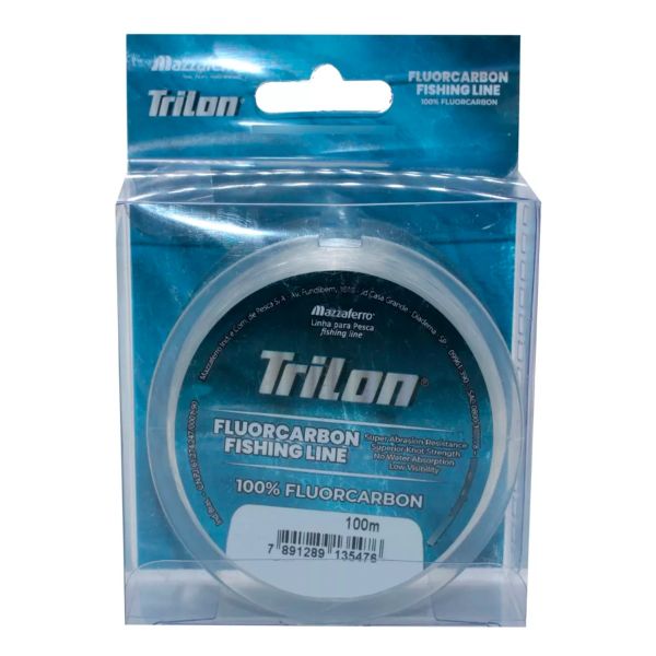 Linha Trilon Leader Fluorcarbono 100m BCA 0.31mm 13lb