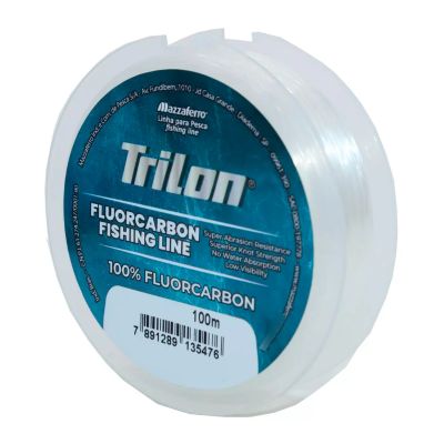 Linha Trilon Leader Fluorcarbono 100m BCA 0.42mm 21lbs