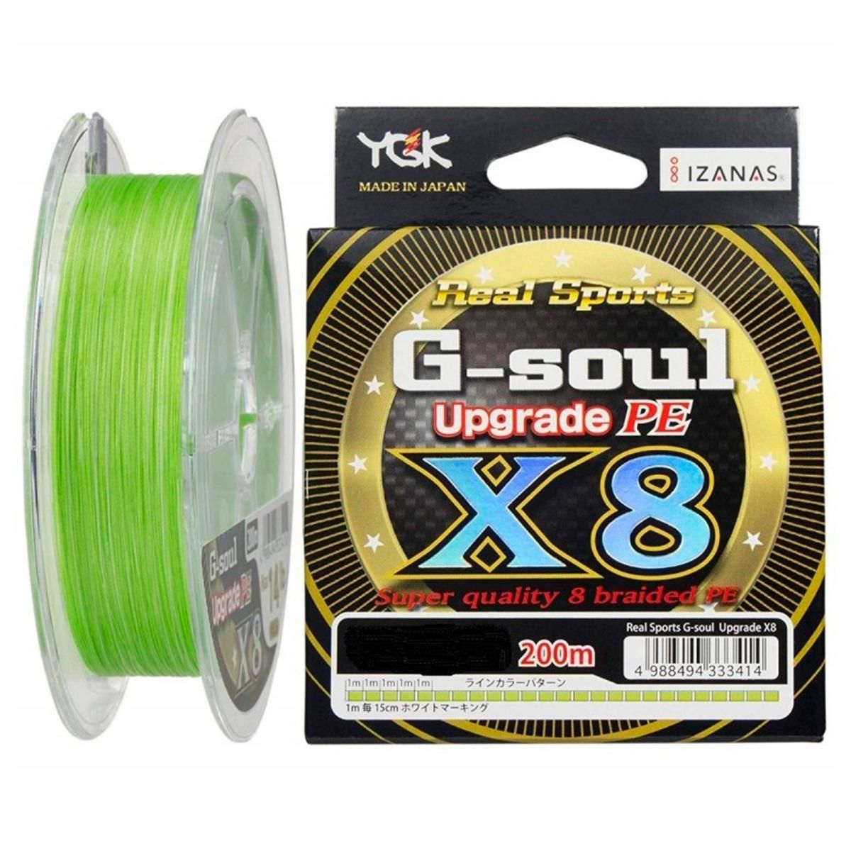 Linha Ygk G Soul Upgrade X8 2 0.24mm 40lb 200m