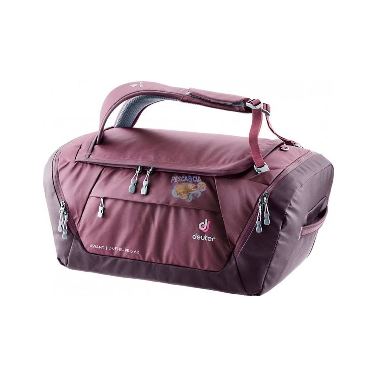 Mala Deuter Aviant Duffel PRO 60L - Roxo 