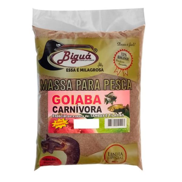 Massa Biguá Goiaba Carnívora 500G Ref. 52125