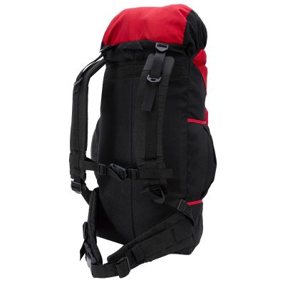 Mochila Caminhada 50Lts VERMELHO/PRETO