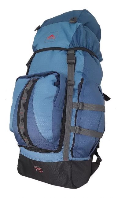 Mochila Montanha 75L Azul 2 Tons