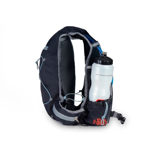 Mochila Trilhas E Rumos Splash H20 Preto/Cinza Ref. 1213.01