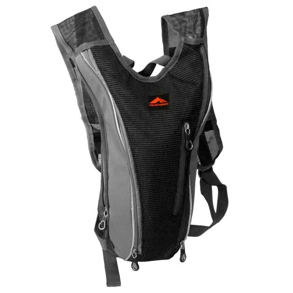 Mochila Trilhas Hidra Bag Preto Pontilhado/Cinza Ref. 1208.49