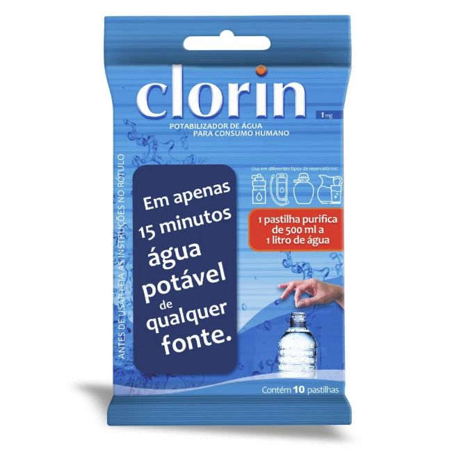 Potabilizador De Água Clorin 1 Mg