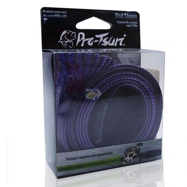 Protetor de Vara Pro-Tsuri 1,70m X 30mm - Roxo/Preto