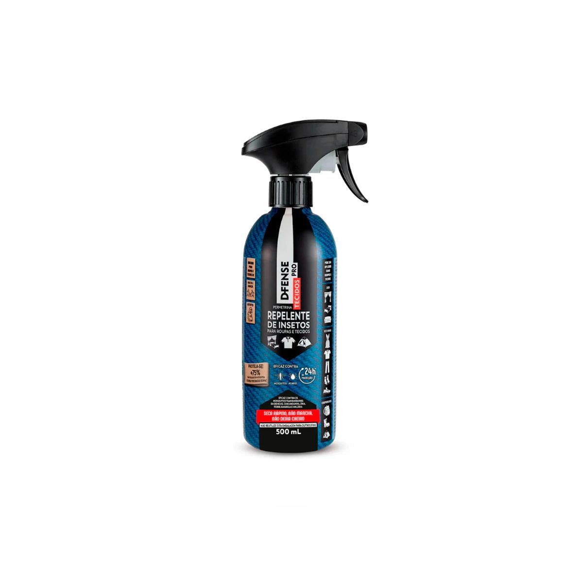 Repelente D-Fense Pro Tecidos 500 Ml