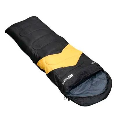 Saco De Dormir Antartik NTK -7C a -3C Preto/Laranja