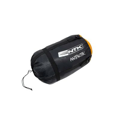 Saco De Dormir Antartik NTK -7C a -3C Preto/Laranja