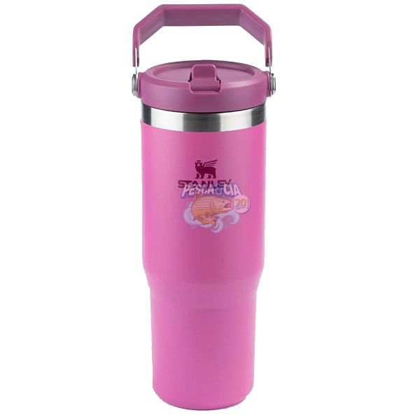 Tumbler Térmico Stanley Flip Straw Rosa 887ml