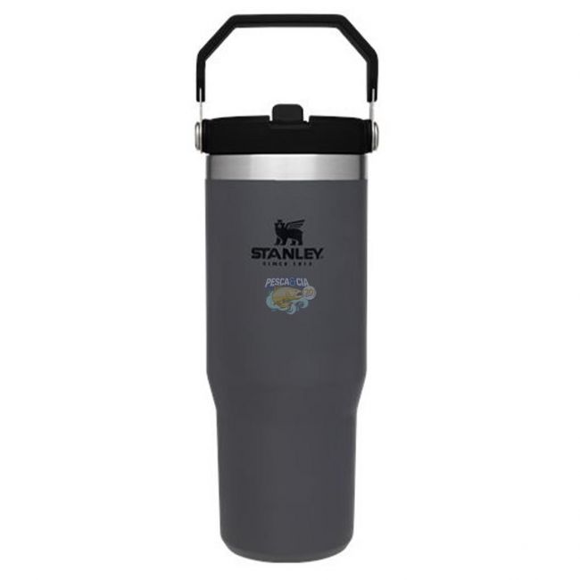 Tumbler Térmico Stanley Flip Straw  887ML - Charcoal