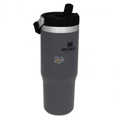 Tumbler Térmico Stanley Flip Straw  887ML - Charcoal