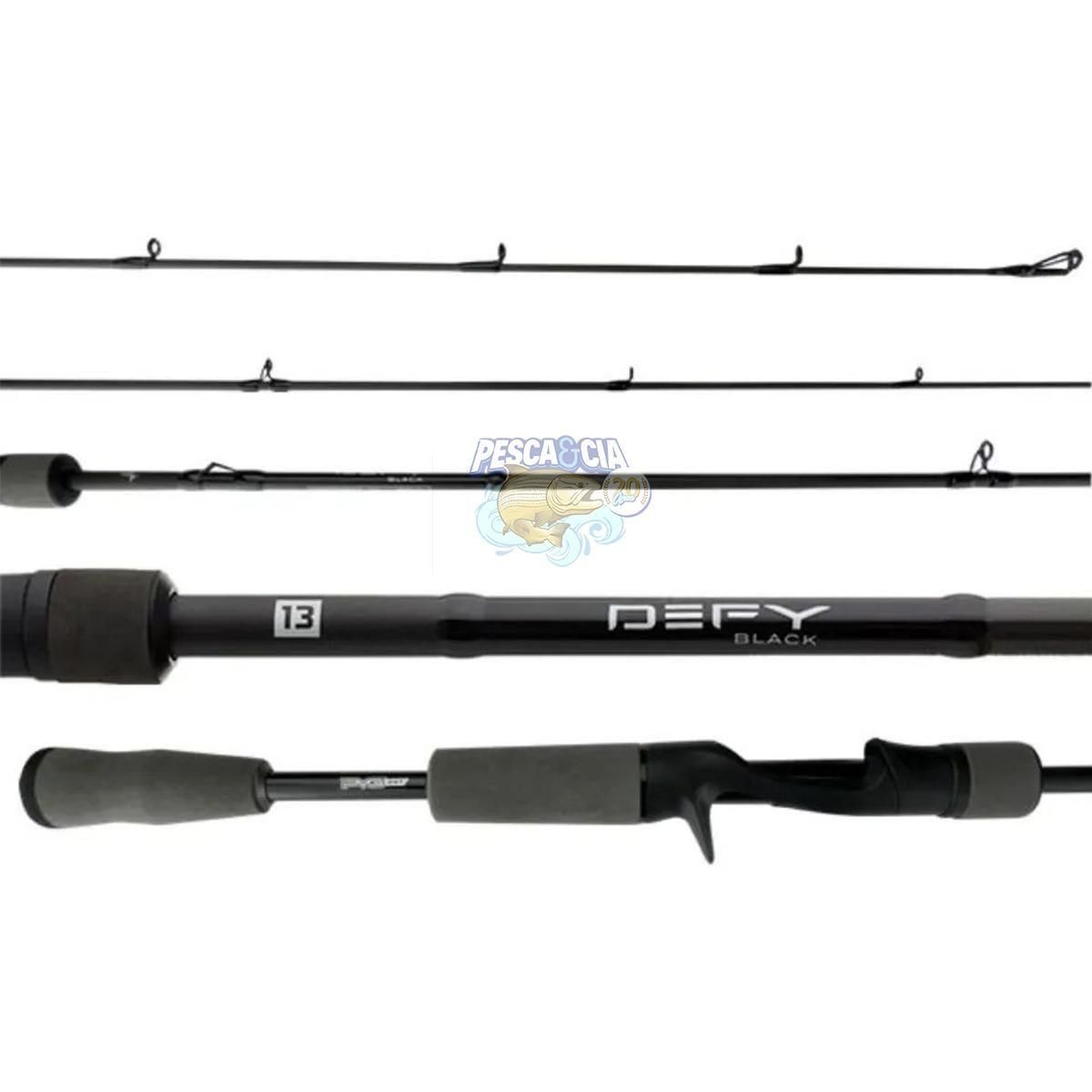 Vara 13 Fishing Defy Black 5.8" 10-17LB Carretilha - Inteiriça