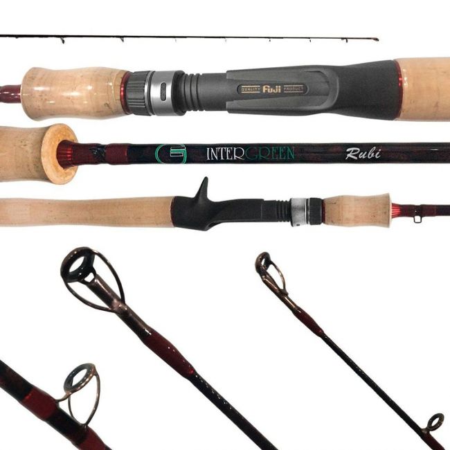 Vara Intergreen Carretilha Rubi 8-17LB 1.68M 