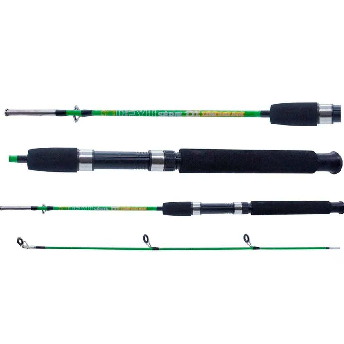 Vara Max Bull SFS1502M Verde 8-17 Lbs