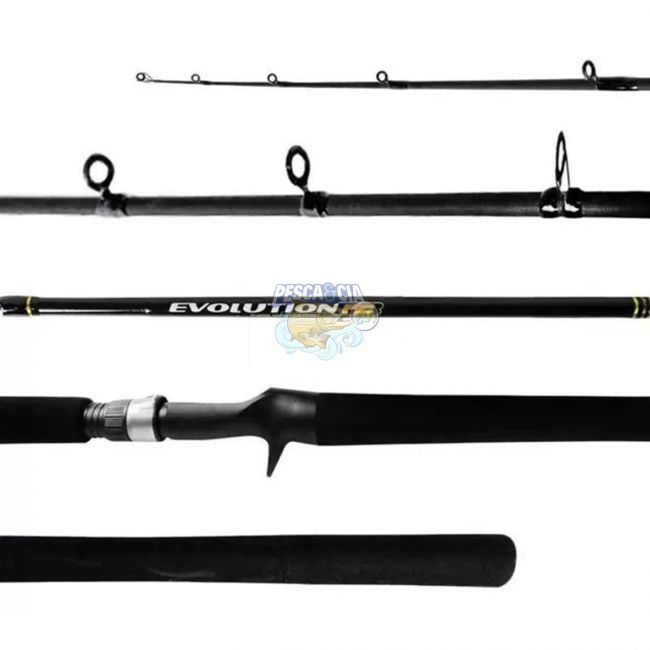 Vara Marine Sports Evolution G3 EVG-C 391M 8-17LBS Carretilha - Inteiriça