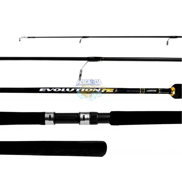 Vara Marine Sports Evolution G3 EVG-S 601mm 1,83m  8-17LB Molinete - Inteiriça