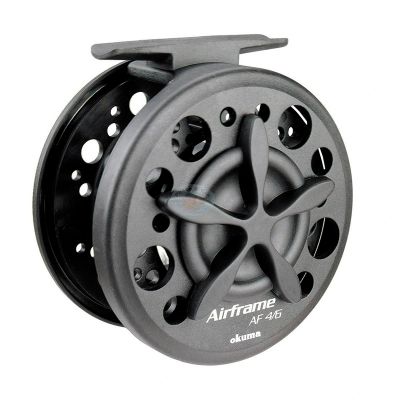 Vara Okuma Airframe Fly + Carretilha Fly Okuma Airframe AF 4/6 + Linha Fly WF5 2,70m- Carretilha 