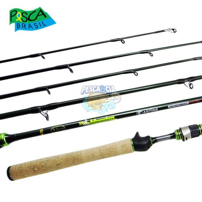 Vara Pesca Brasil Maestro 14C 7-14LB 541 1.62m Carretilha (Inteiriça)