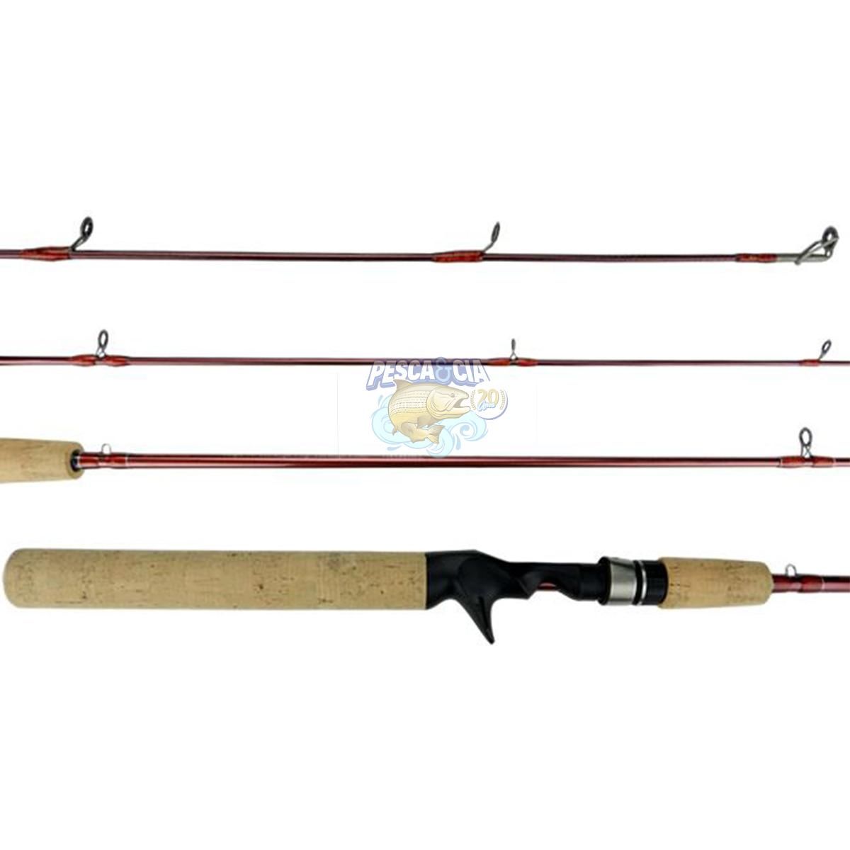 Vara Rapala Bronze ZX 6" 10-17LB Carretilha - inteiriça