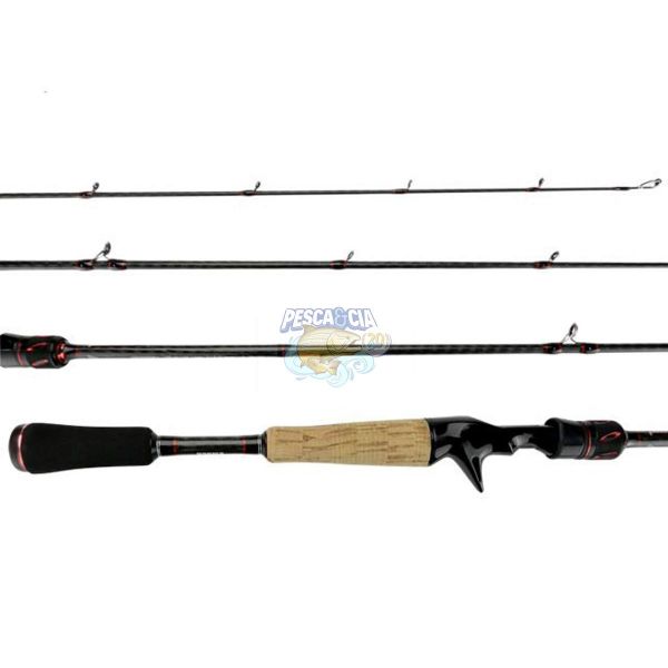 Vara Rapala Tineidae 6-12lb 1.93m Leve Carretilha - Inteiriça